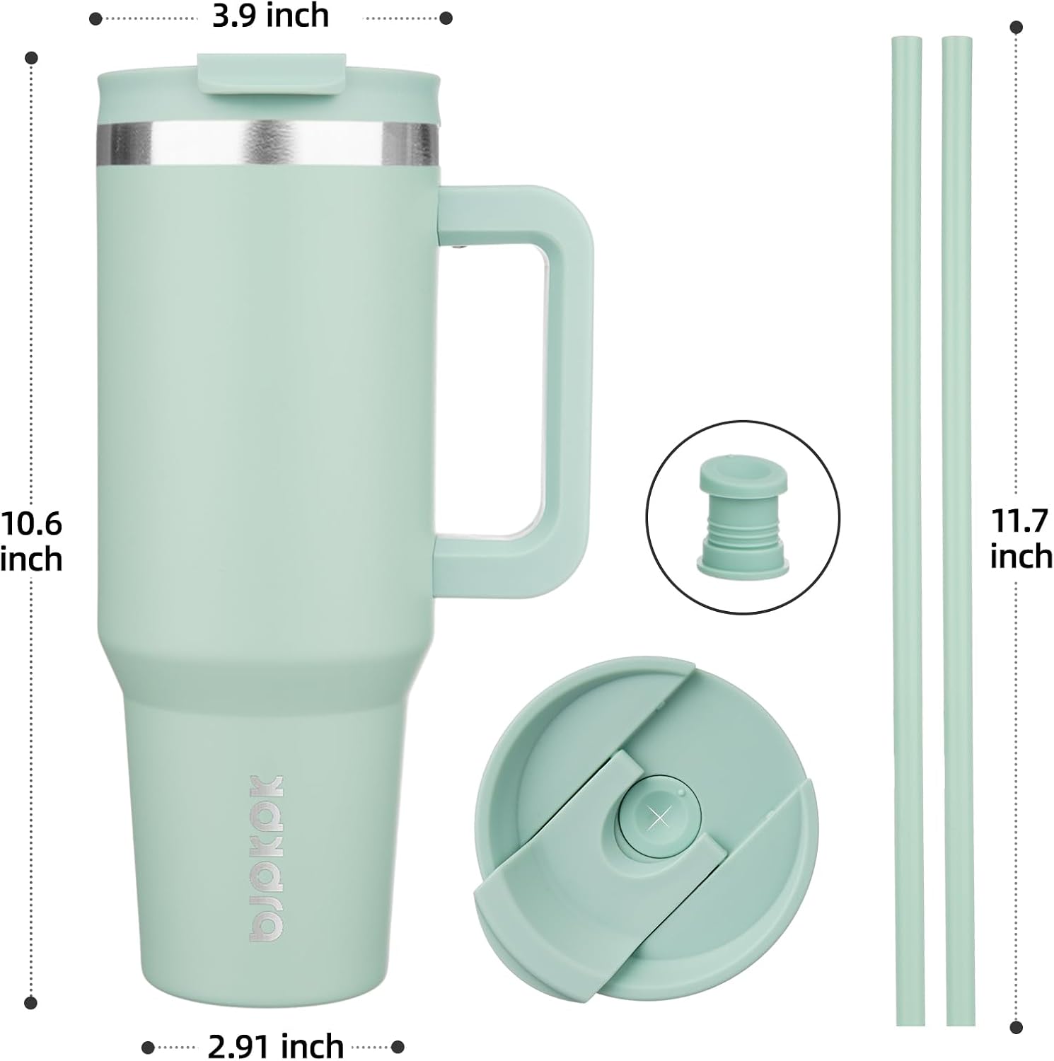 Detalle de BJPKPK Insulated Tumbler 40 oz