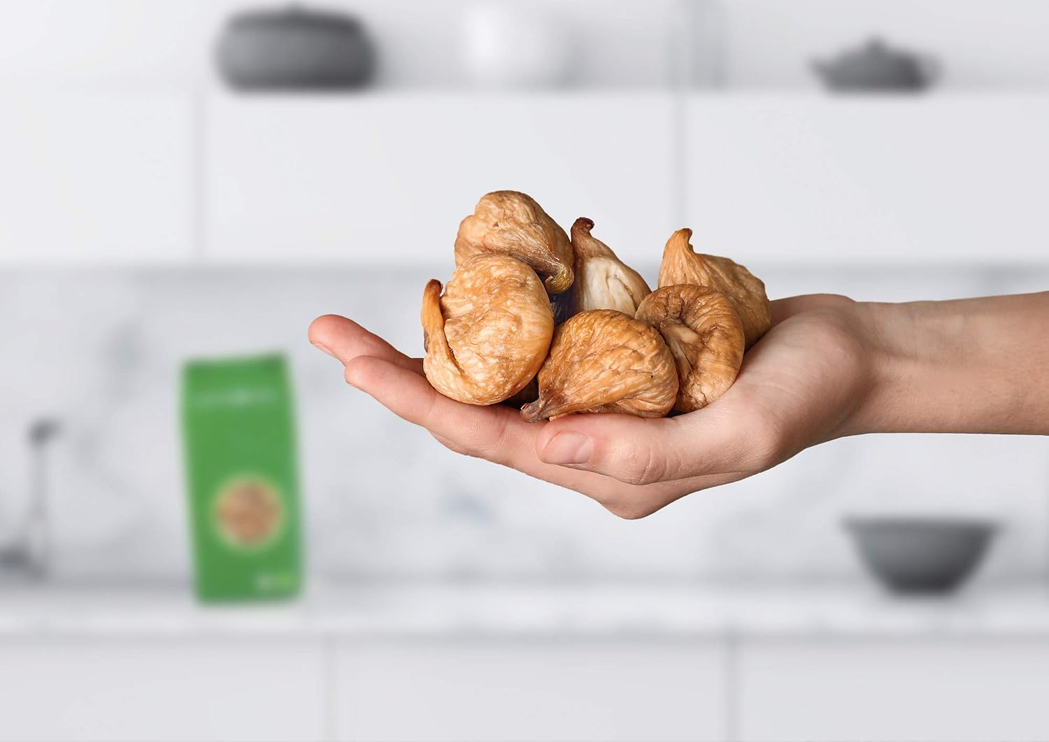 Detalle 2 de Mundo Feliz 🌱 Higos ecológicos secos, 2 x 500 g