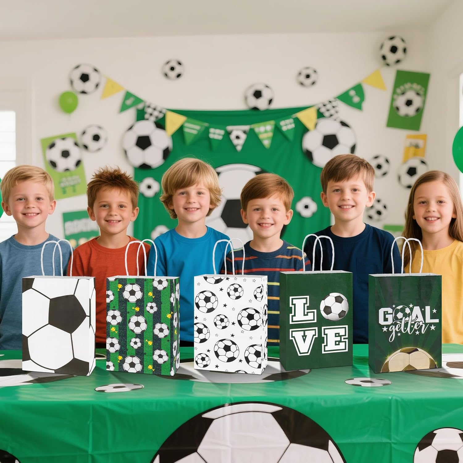 Thumbnail 3 de Fußball Party Taschen 10er Pack 🎁