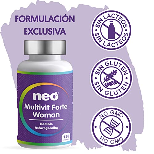 Thumbnail 4 de NEO Multivit Forte Woman 120 comprimidos, 2 meses 💊
