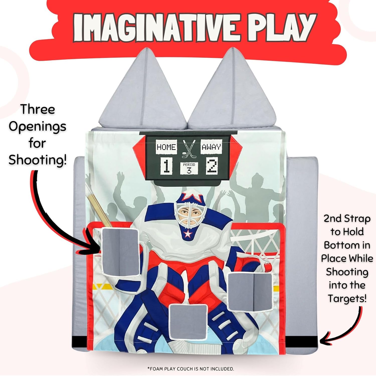 Thumbnail 3 de Couch Swag Play Panel Hockey for Kids
