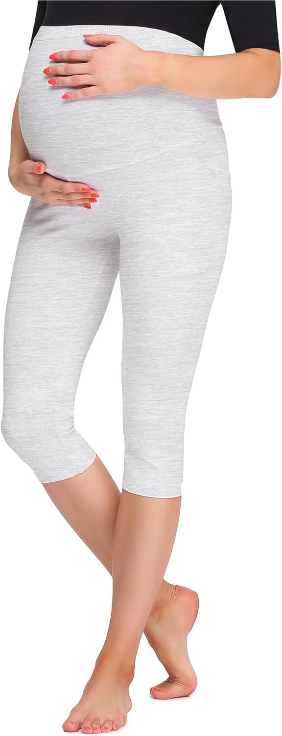 Thumbnail 5 de Be Mammy Legging 3/4 Grossesse Maternité BE20-258 – Legging de grossesse au quotidien