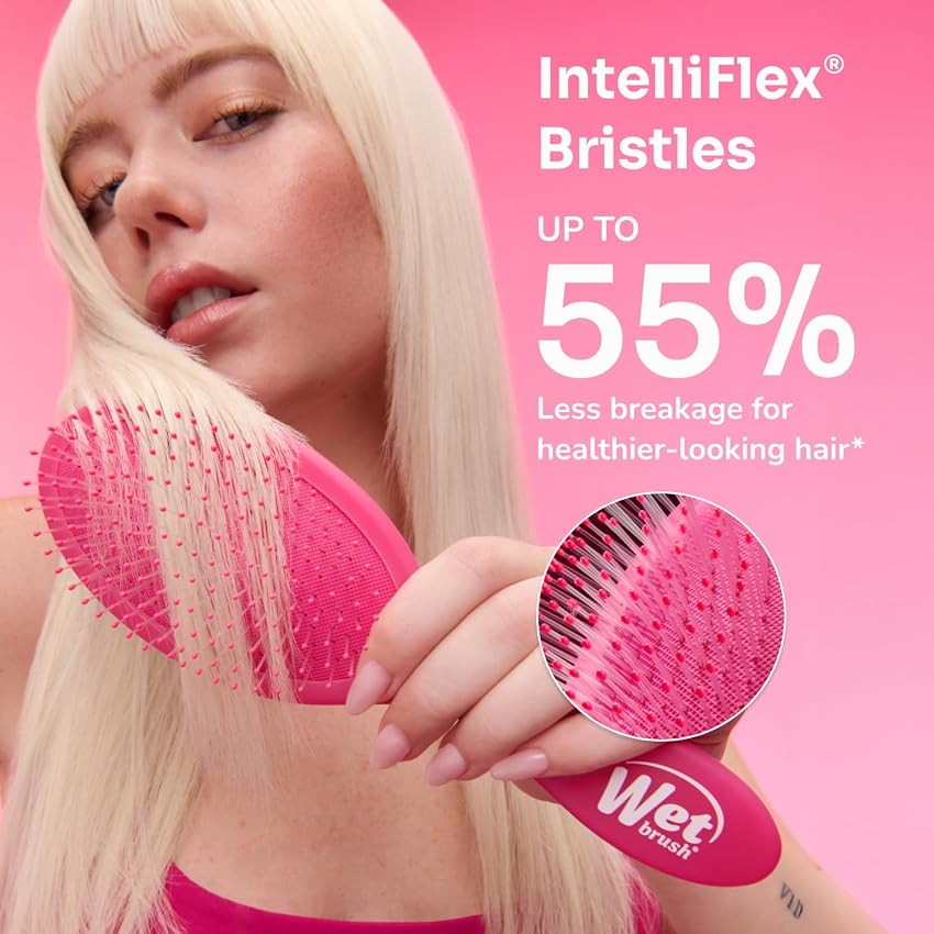 Thumbnail 5 de WetBrush Cepillo desenredante rosa 1 unidad 💇♀
