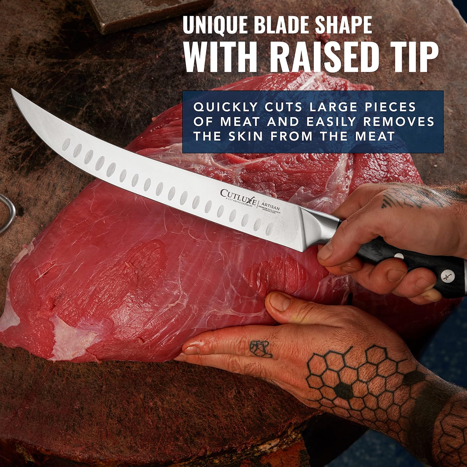 Detalle 1 de Cutluxe Butcher Knife 10-inch