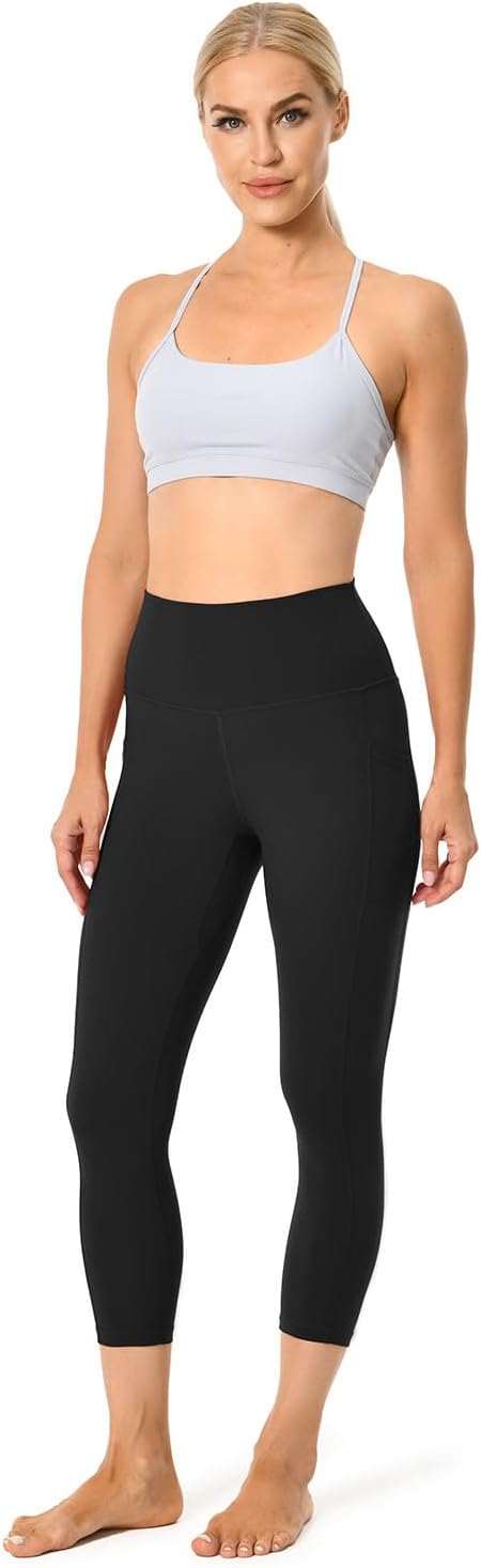 Thumbnail 4 de Colorfulkoala Women’s High Waisted Yoga Capris (21" Inseam) with Pockets