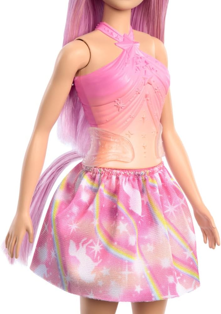 Detalle 1 de Barbie Bambola sirene e unicorni HRR13