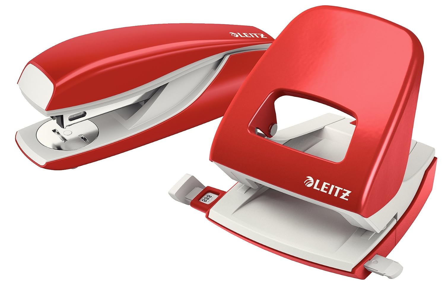 Thumbnail 6 de Leitz 50080025 Nexxt Series WOW Metal Office Hole Punch – Red