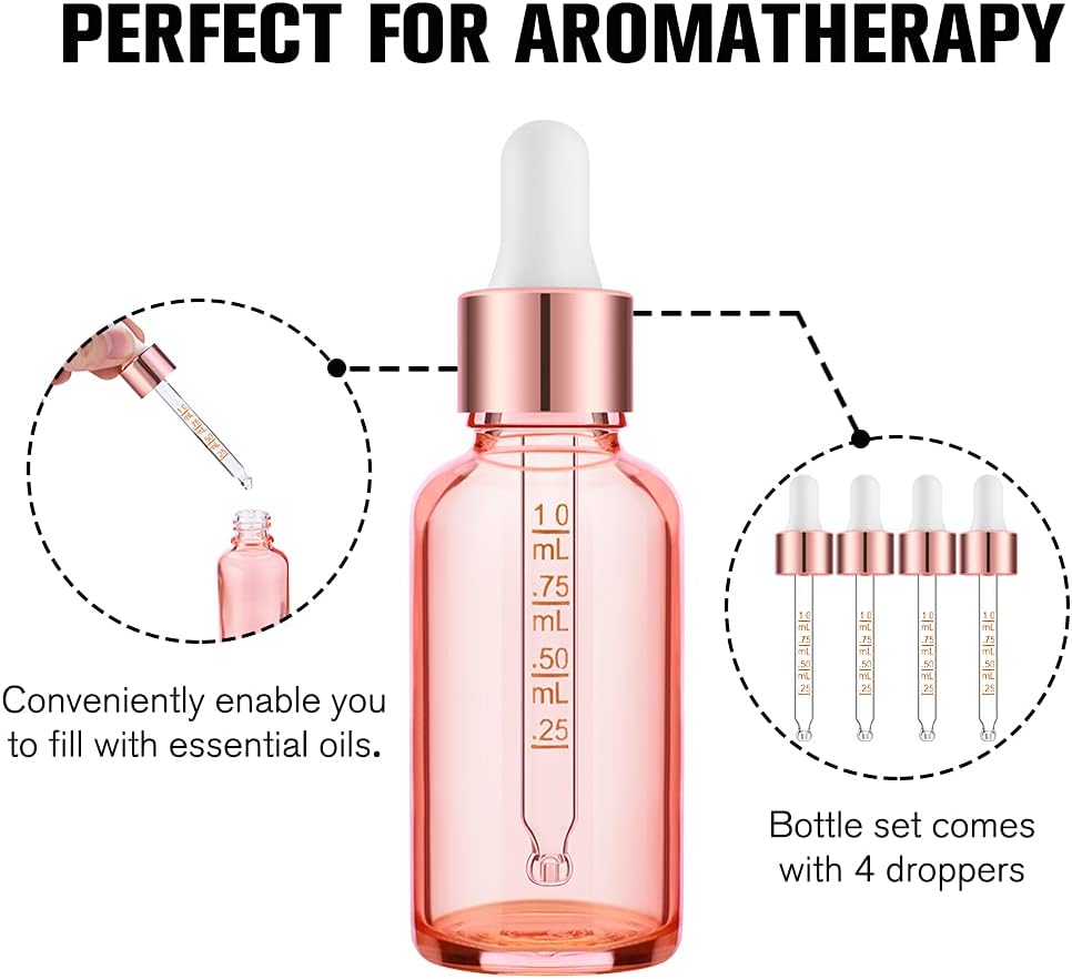 Detalle 2 de PrettyCare 4 Pack 30 ml Dropper Bottles