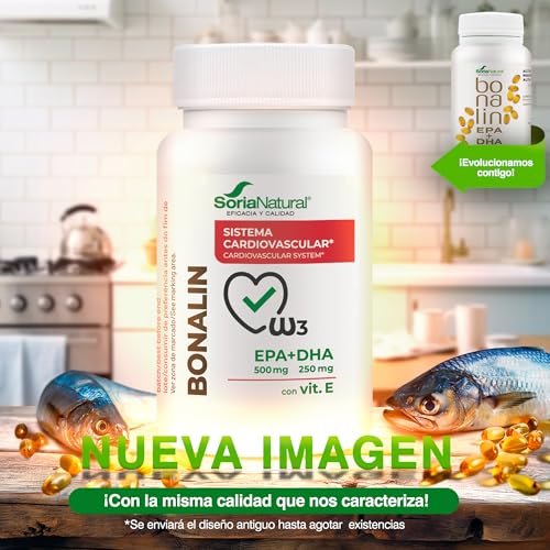 Detalle 2 de Soria Natural Bonalin EPA 500mg DHA 250mg — 30 perlas 💊