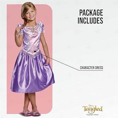 Thumbnail 4 de Disney Princesas Disfraz Rapunzel oficial para niñas 3–8 años