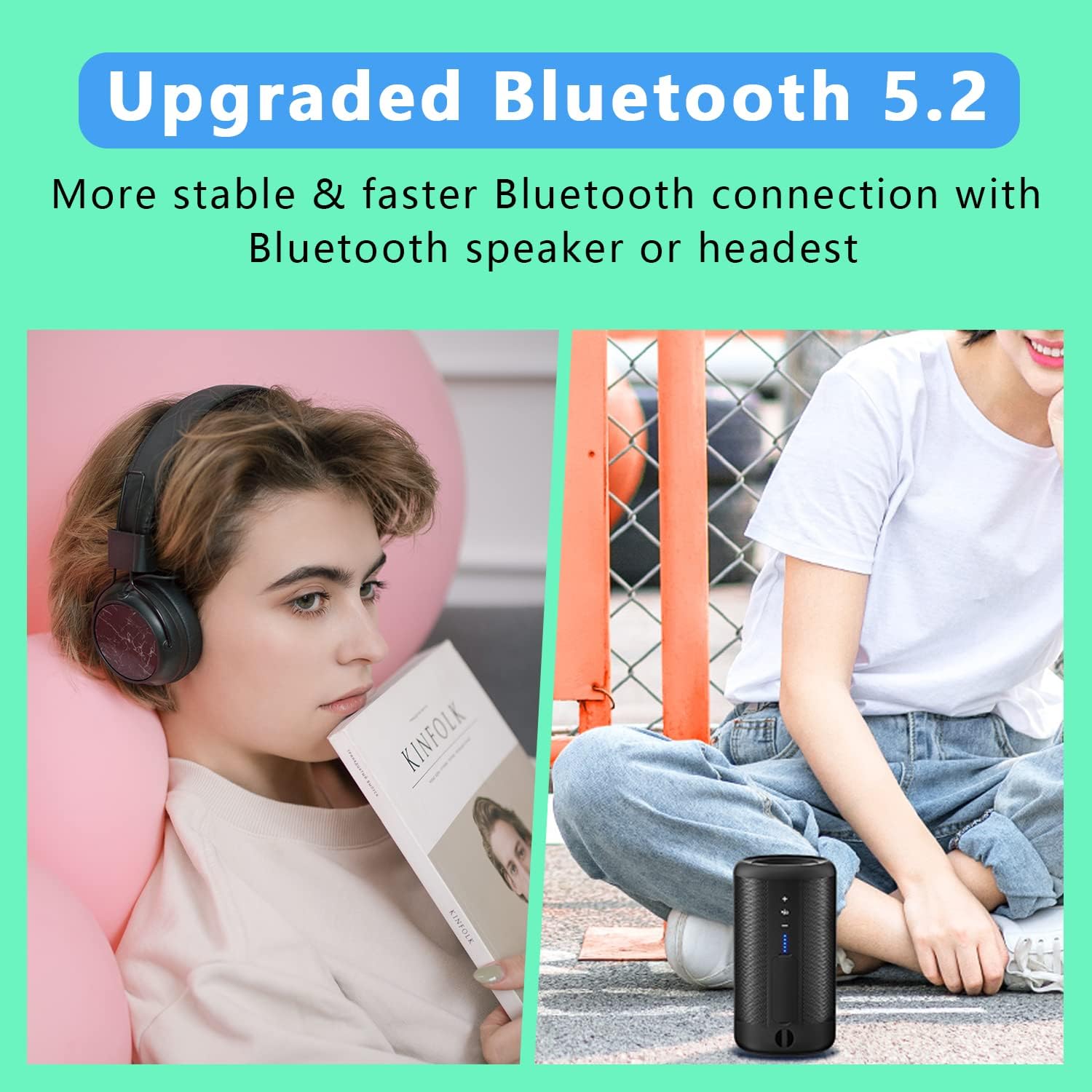 Detalle 2 de AiMoonsa 64GB MP3 Player with Bluetooth 5.2