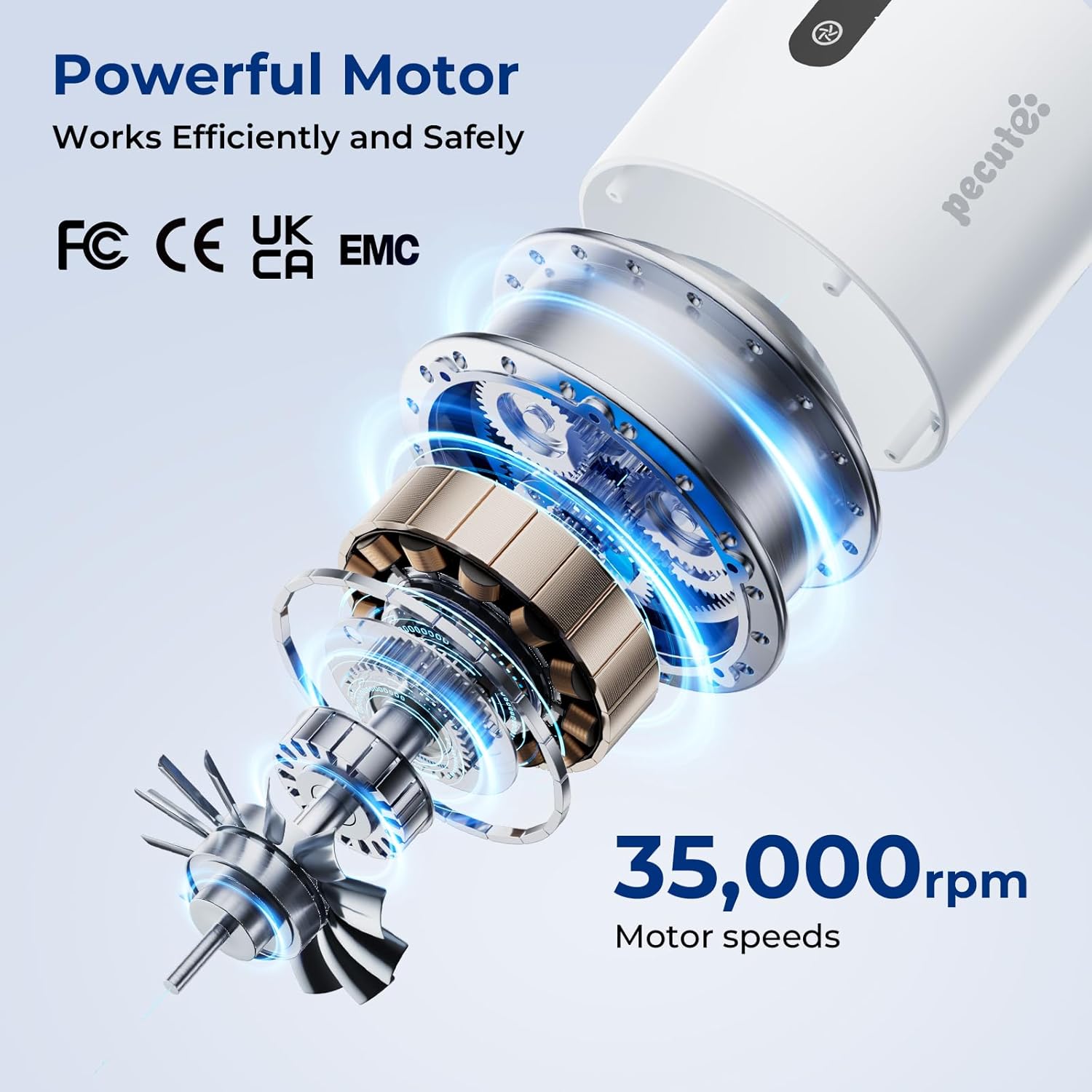 Thumbnail 5 de Pecute Aspira Peli Cane aspirapolvere per animali 1,5L