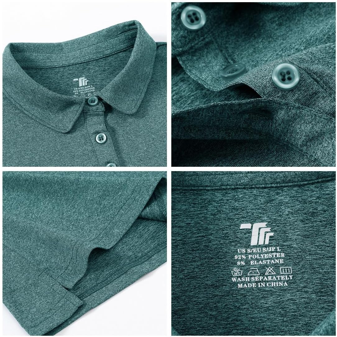 Thumbnail 4 de YSENTO Damen Golf Poloshirt Kurzarm – Schnelltrocknend, Atmungsaktiv, Lady-Fit