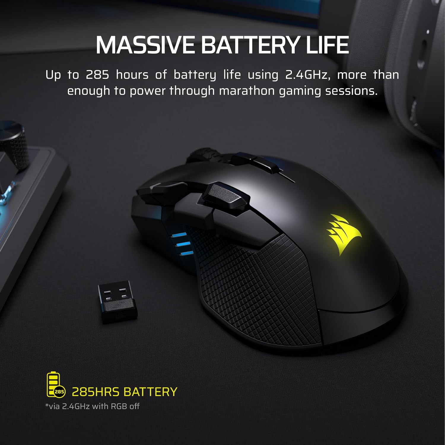 Thumbnail 6 de CORSAIR Wireless Gaming Mouse IRONCLAW