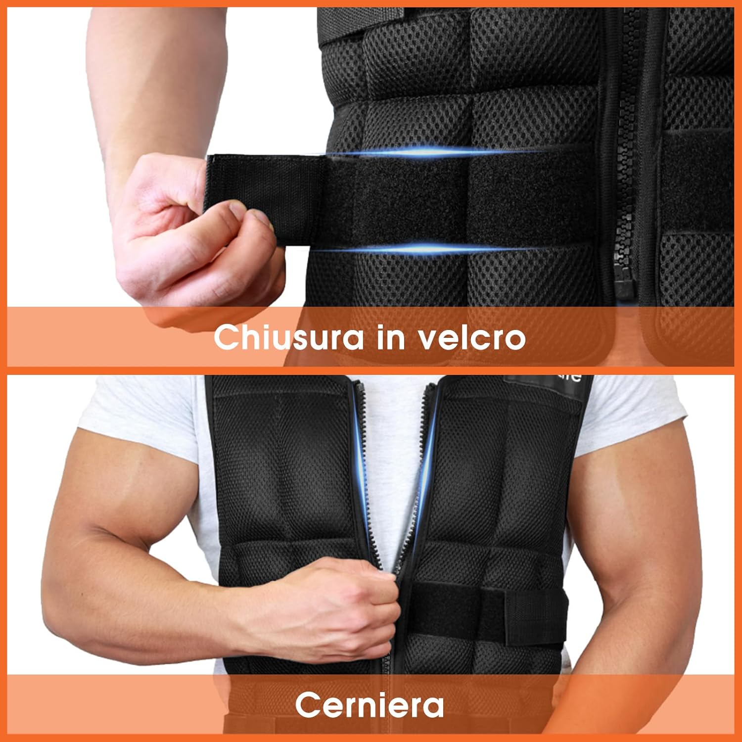 Thumbnail 4 de DH FitLife Giubbotto Zavorrato 10/30kg