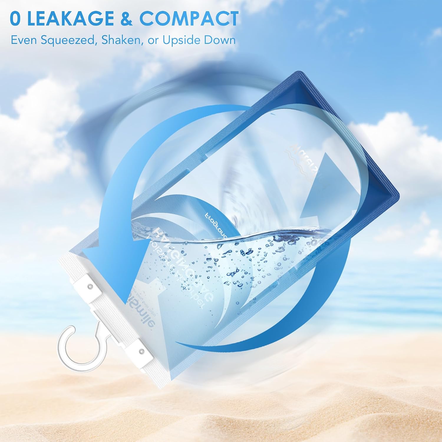 Thumbnail 5 de Moisture Absorbers 10 Pack: Fragrance-Free Hanging Closet Dehumidifier Bags (9.8 OZ Each)