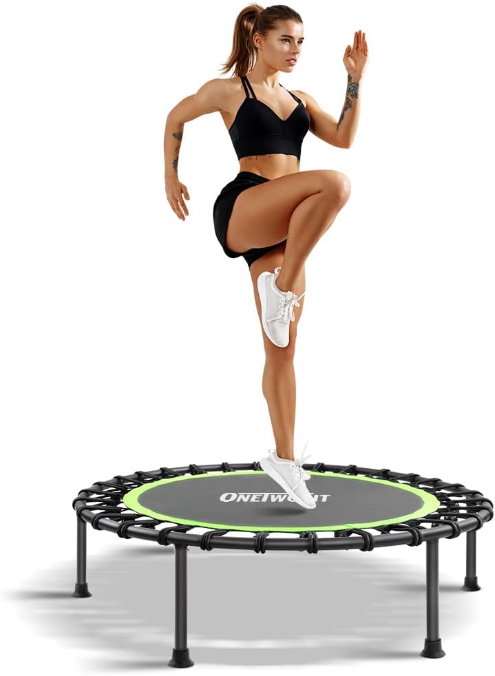 Detalle 2 de ONETWOFIT Trampolín de Fitness 107/114cm