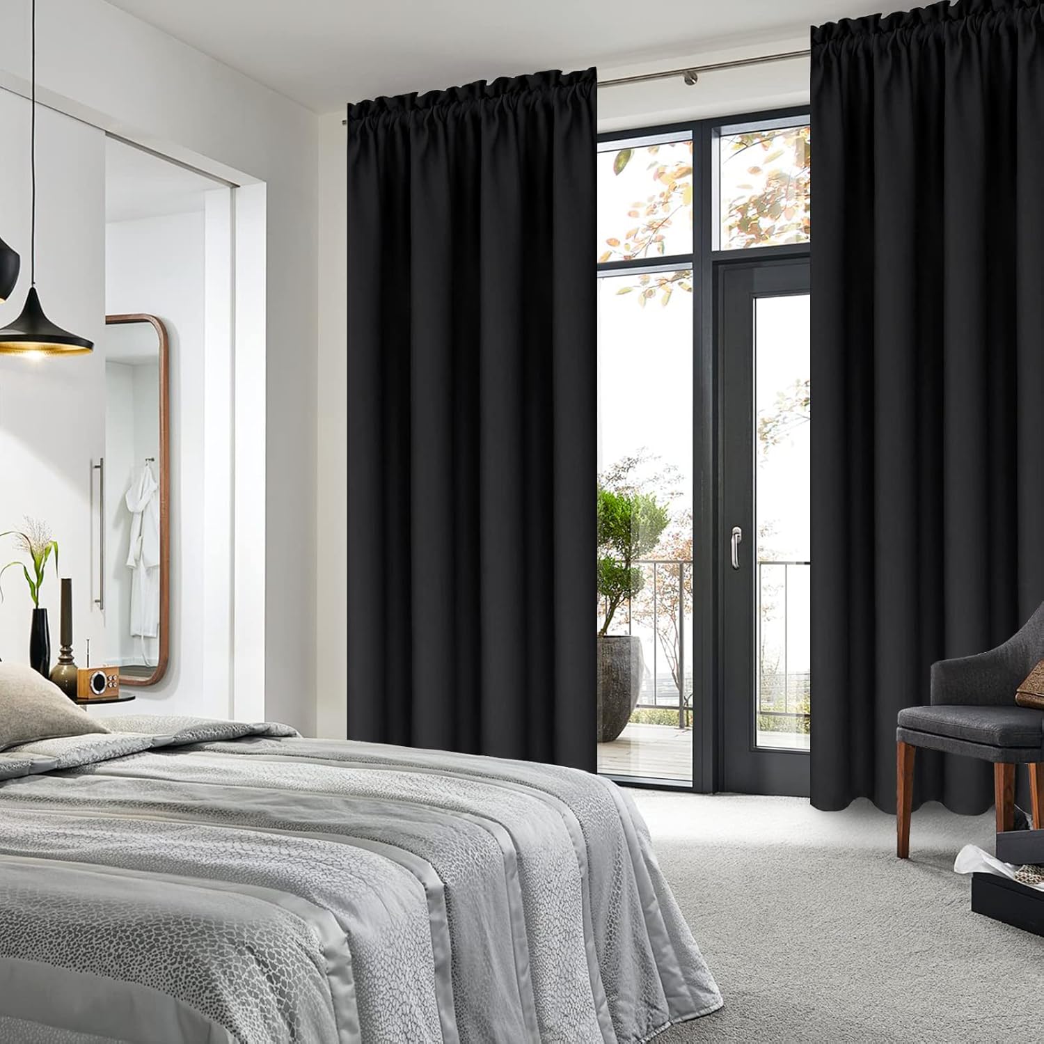 Thumbnail 1 de DWCN Blackout Curtains 42x63 Inch 🏠