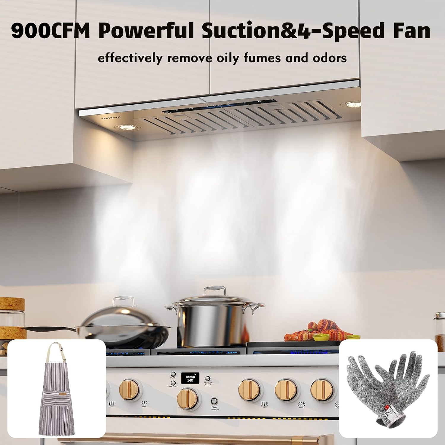 Thumbnail 1 de IAMSII Range Hood Insert, 36-Inch