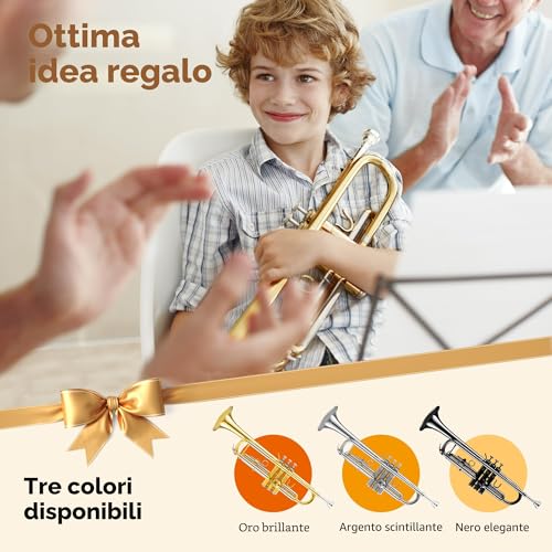 Thumbnail 7 de CAHAYA Tromba in Sib in Ottone per Principianti e Studenti – Custodia Rigida