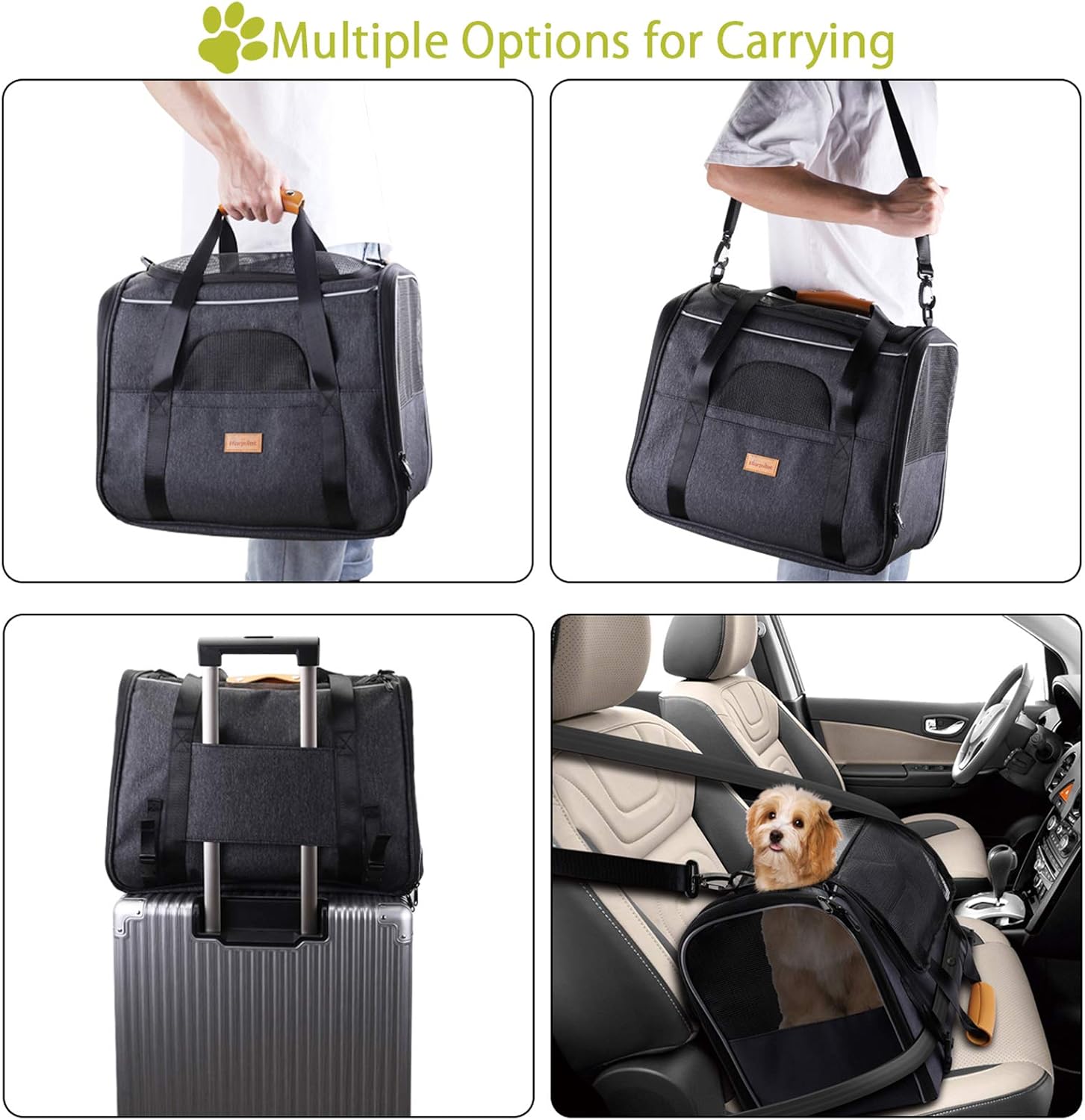 Detalle 2 de Morpilot Sac de transport chat 44 × 31 × 34 cm 🐾