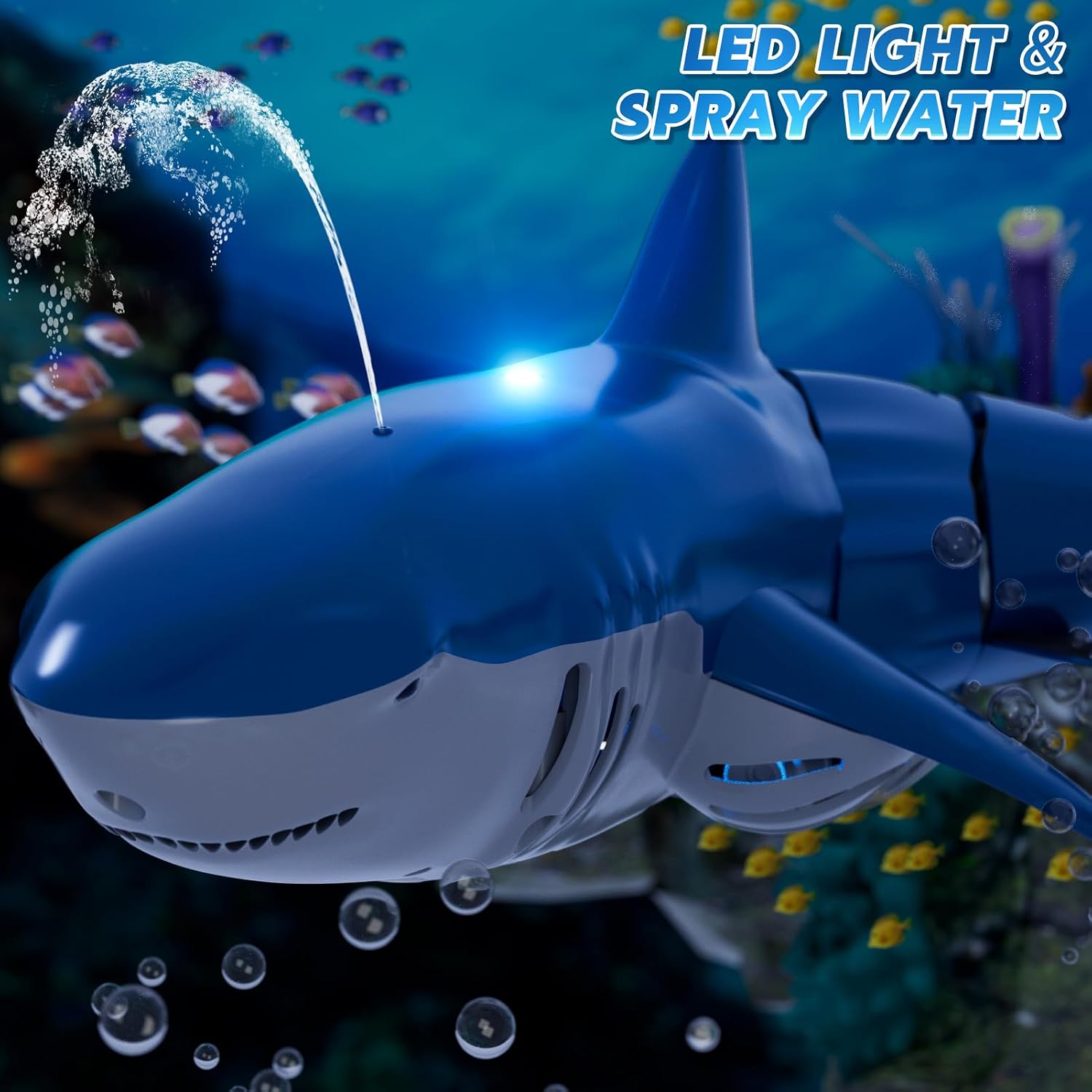 Detalle 2 de WATUDOU Remote Control Shark Toy, 1:18 Scale