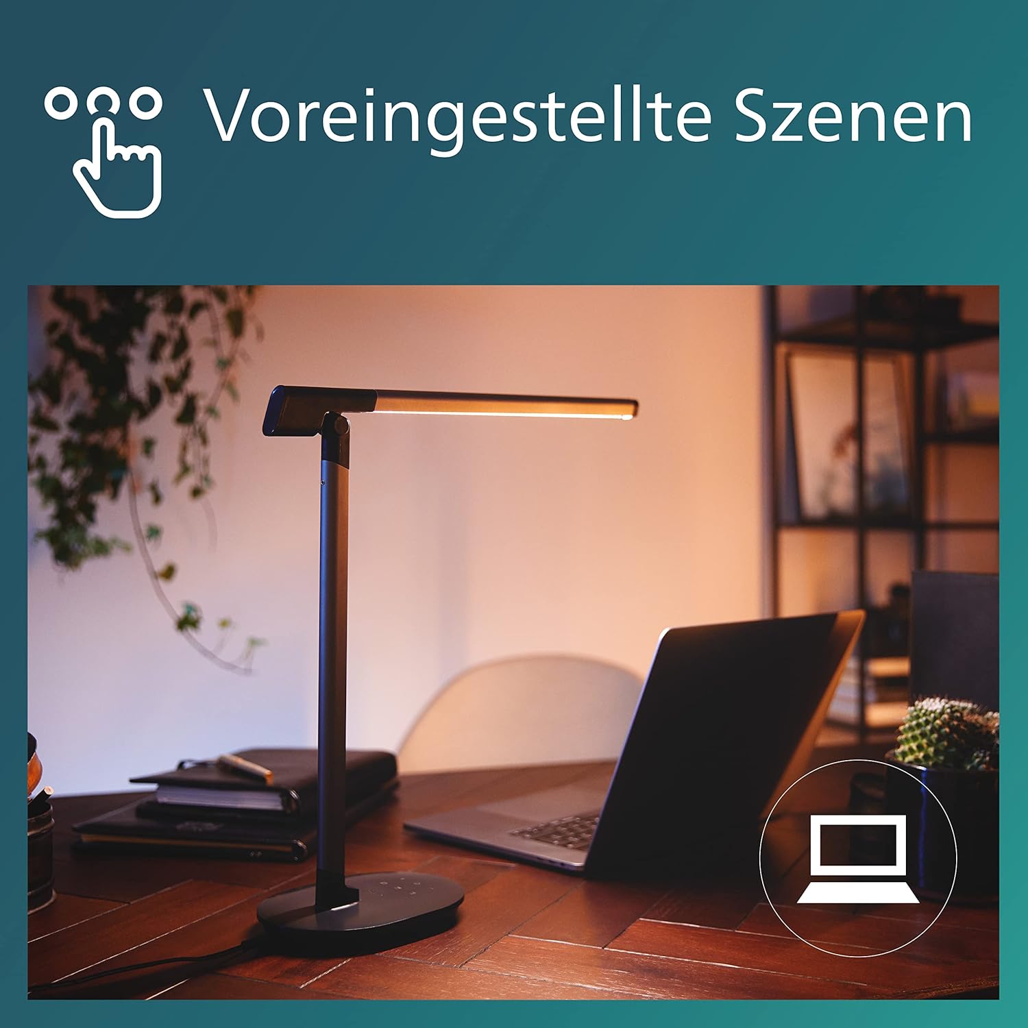 Thumbnail 5 de PHILIPS LED Sword Tischleuchte dimmbar Grau
