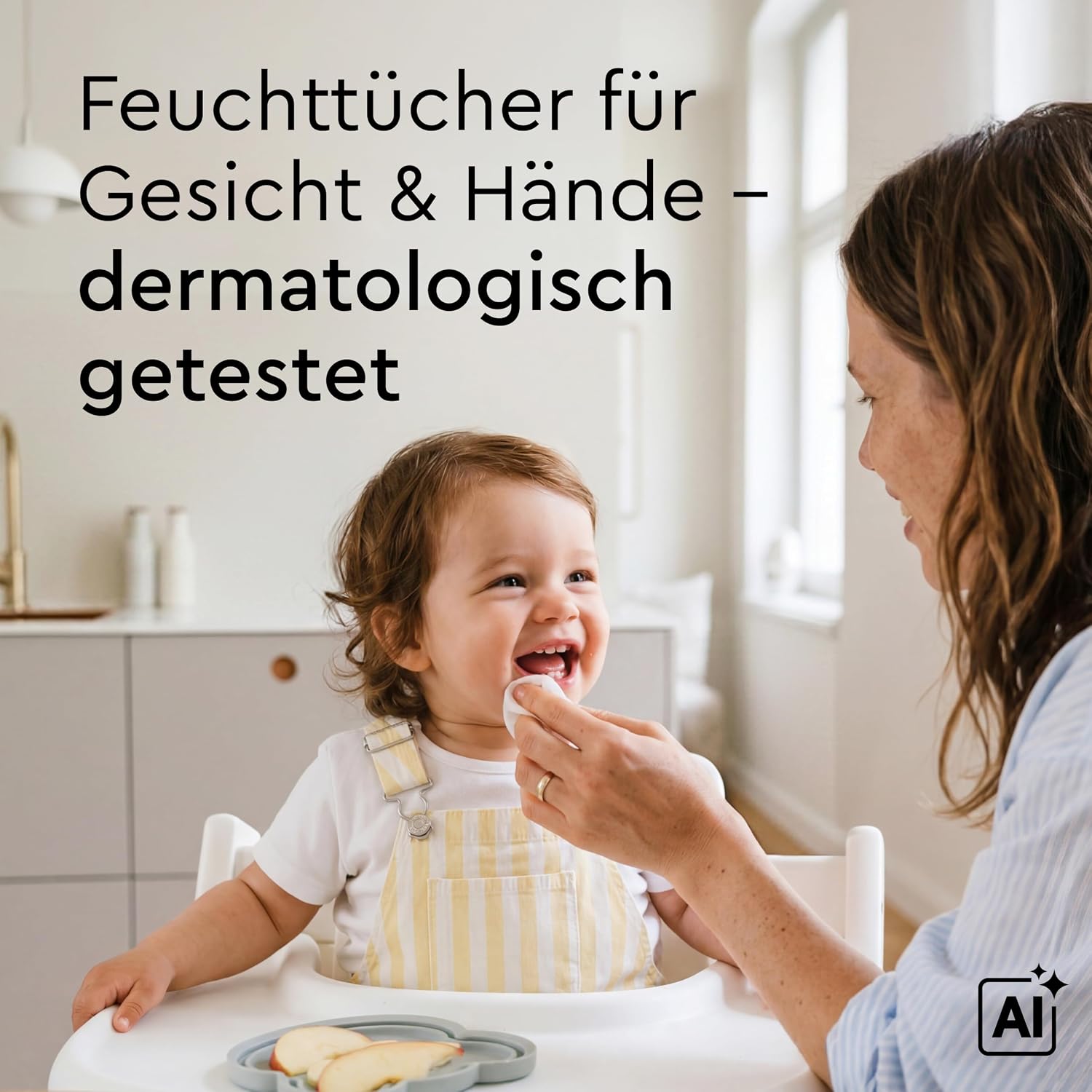Thumbnail 2 de LILLYDOO Feuchttücher Gesicht & Hände – 160 Stück (8 x 20), plastikfrei, parfümfrei, vegan, dermatologisch getestet