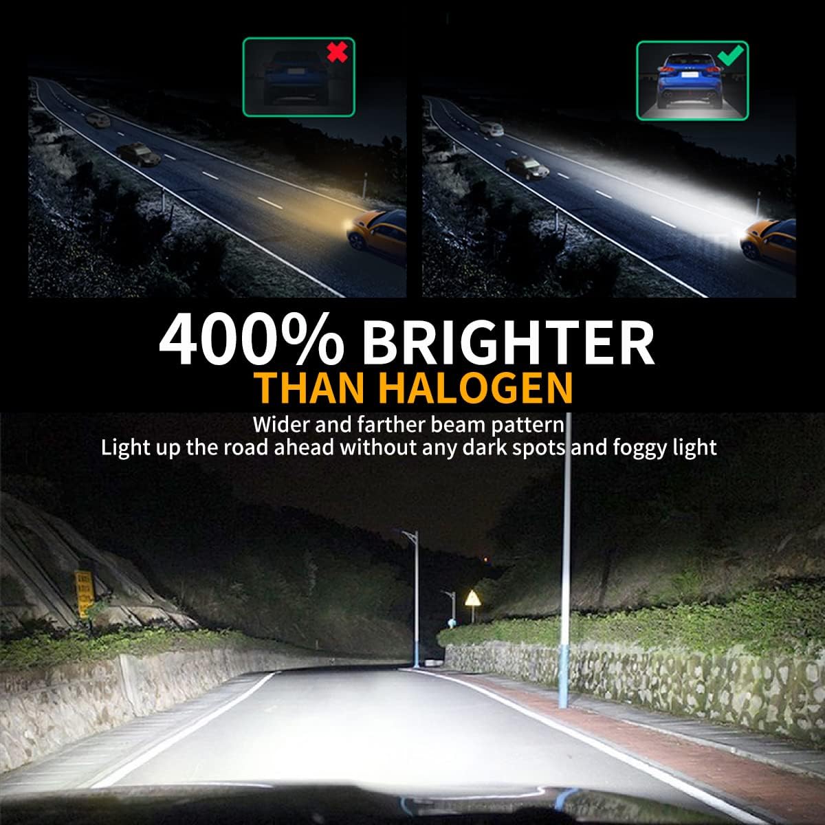 Detalle de LASFIT H7 LED headlight bulb
