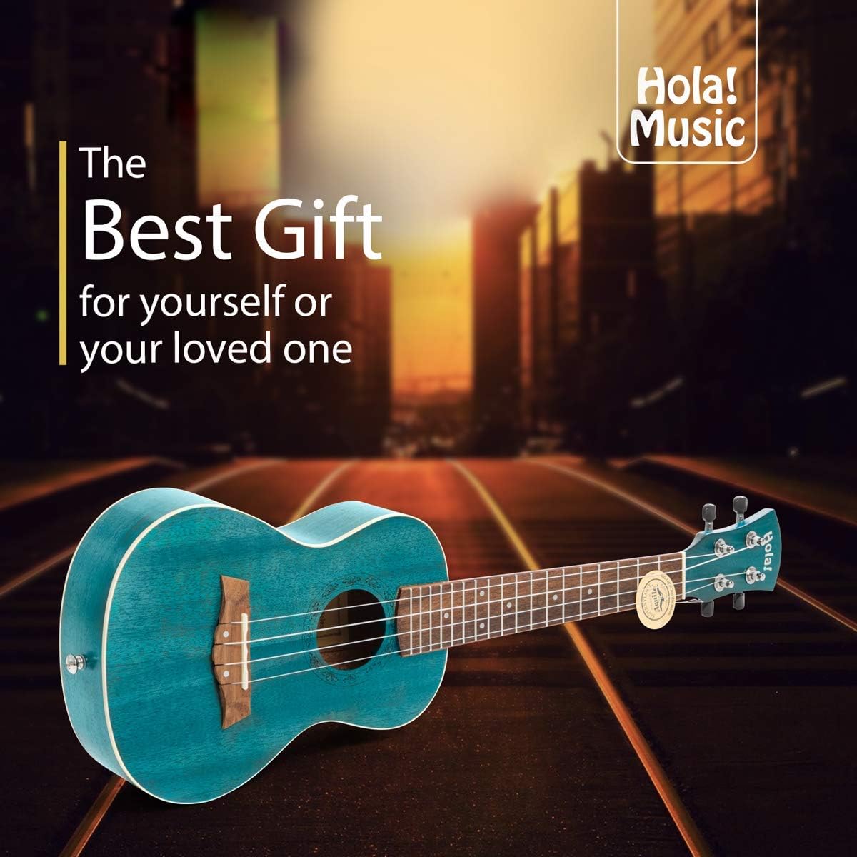 Detalle 2 de Hola! Music Concert Ukulele 24-Inch
