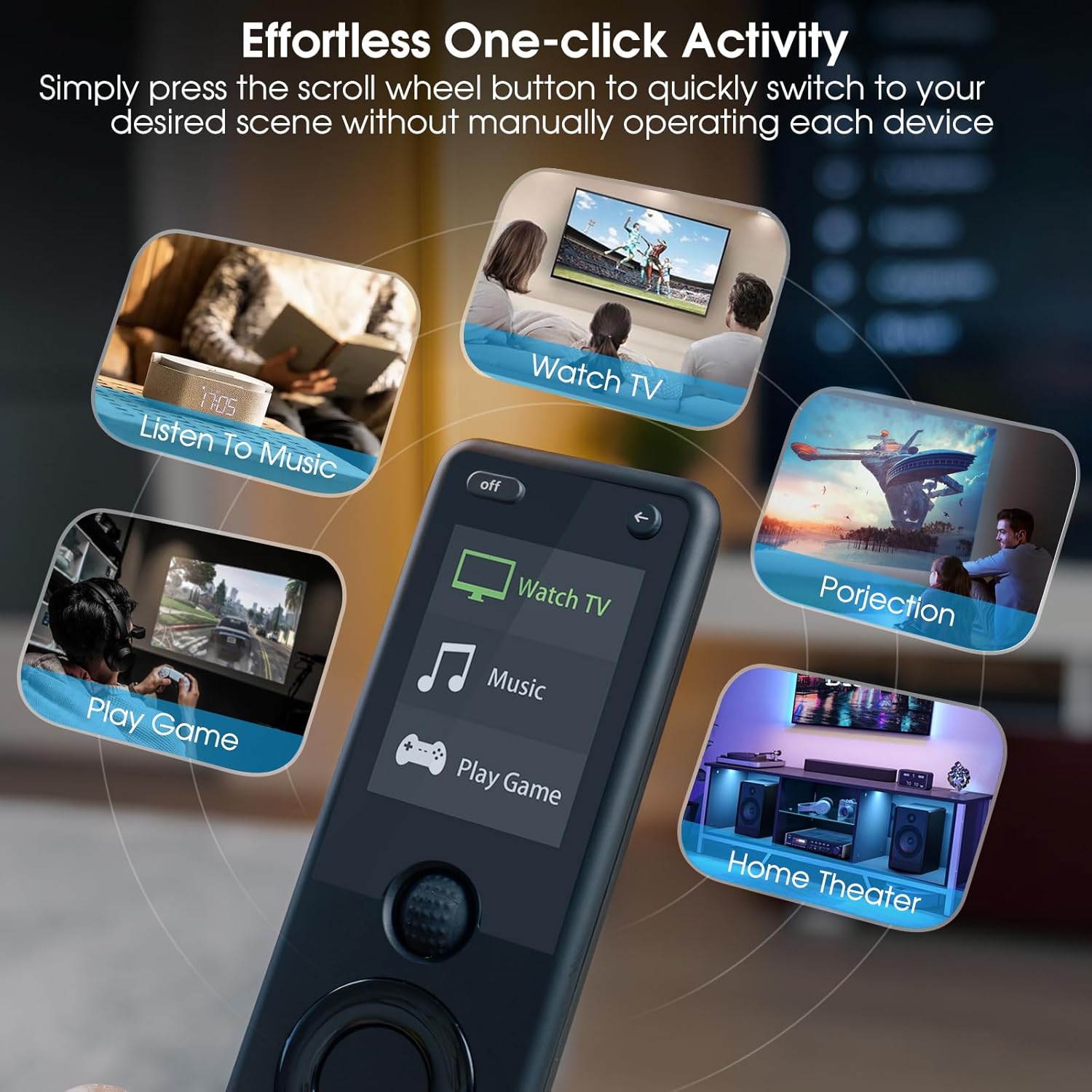 Detalle de SofaBaton X1S Universal Remote with Hub and App: One-Click Activities for IR/Bluetooth/WiFi Devices