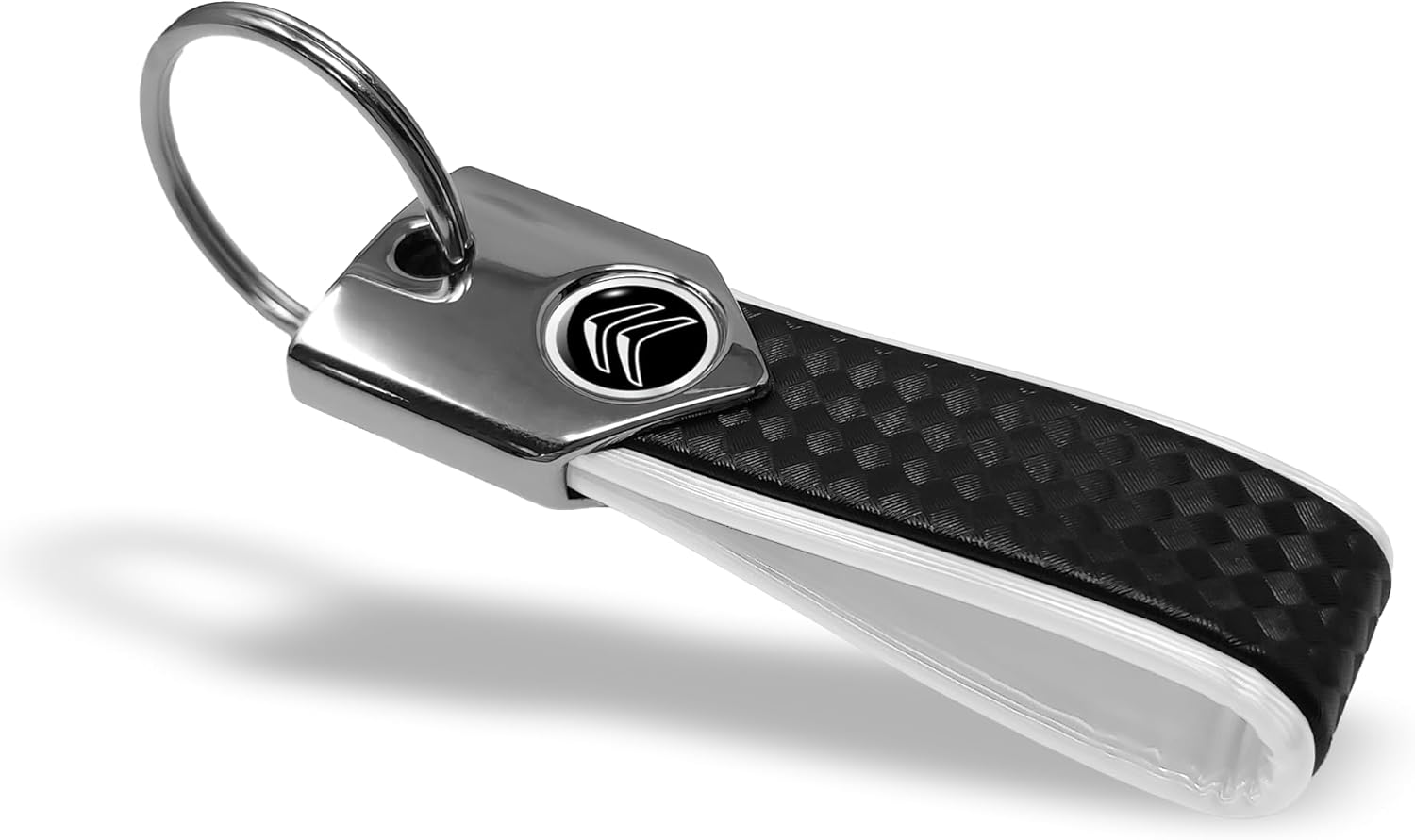 Detalle 2 de Citroën Portachiavi Olografico Ufficiale, Carbon – stile e durata in un accessorio d’autore