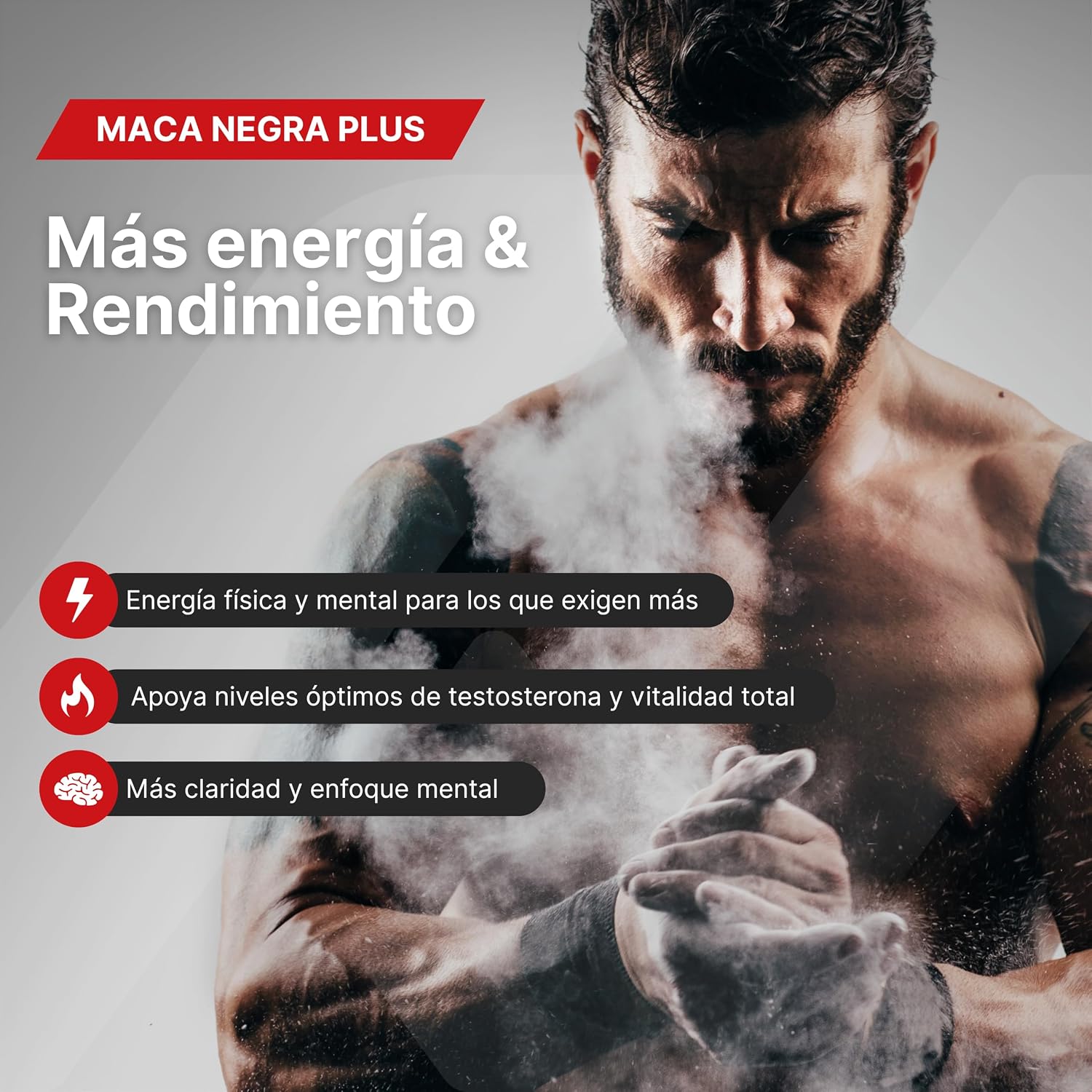 Thumbnail 1 de Nyvos Maca Negra 45.000 mg 180 cápsulas