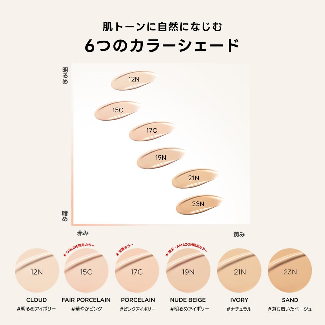 Detalle de TIRTIR Tinted Skin Glow Cushion 17C, 16 g