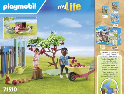 Thumbnail 4 de PLAYMOBIL myLife 71510 Corral de pollos para niños