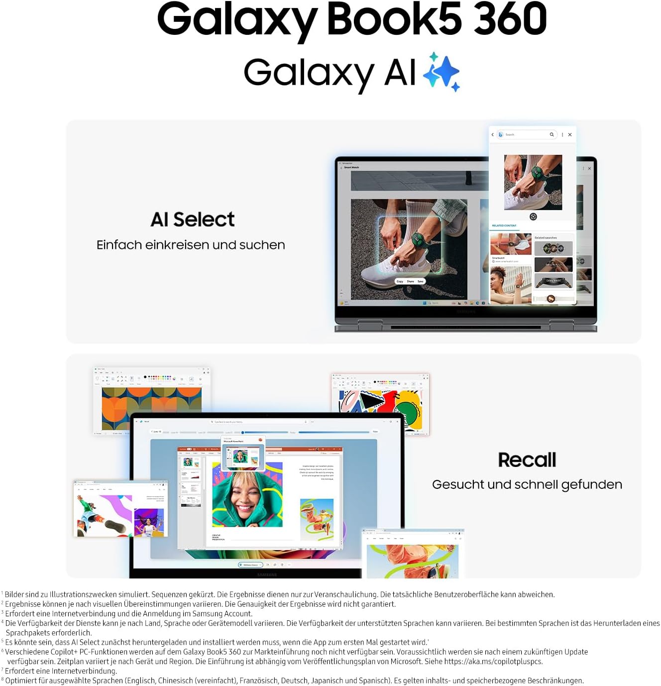 Detalle 2 de Samsung Galaxy Book5 360 Convertible 15,6"