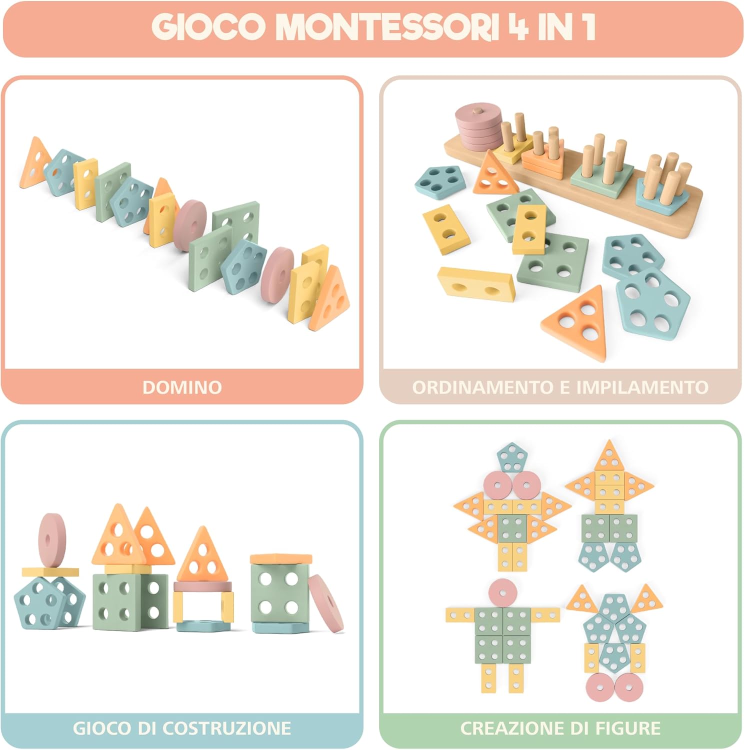 Thumbnail 5 de Sweety Fox Giocattoli Montessori 1‑3 anni
