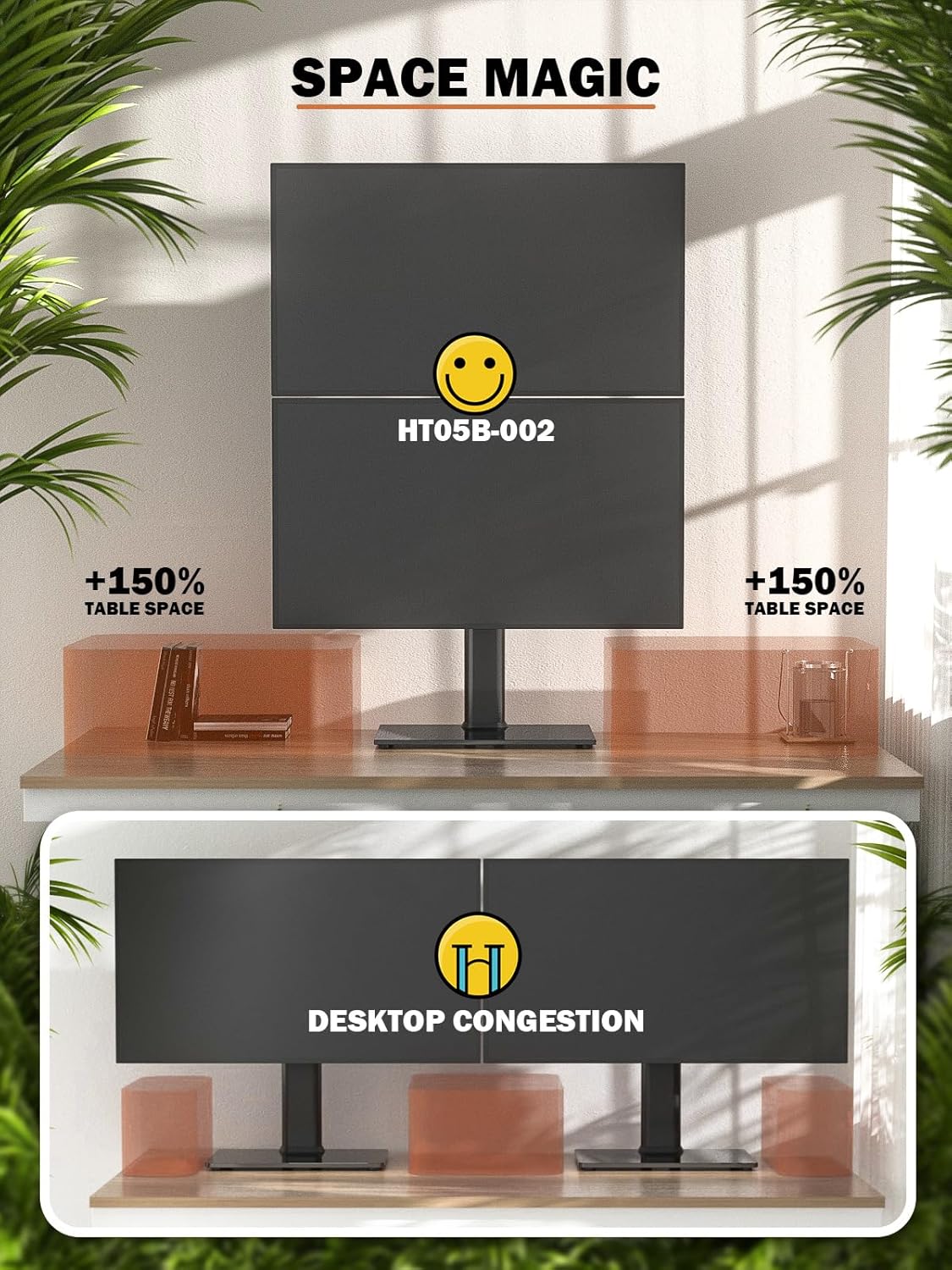 Thumbnail 5 de Hemudu Dual Monitor Ständer 13–34 Zoll