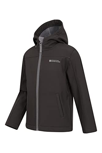 Thumbnail 9 de Mountain Warehouse Exodus Kids Softshell Jacket – Breathable, Showerproof, Fleece‑Lined Childrens Coat