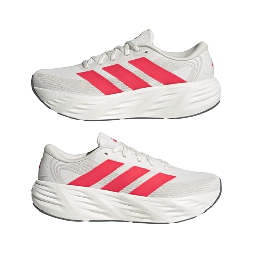 Detalle de adidas Galaxy 8 Men's Running Shoes, 10.5 UK, White/Red/Grey