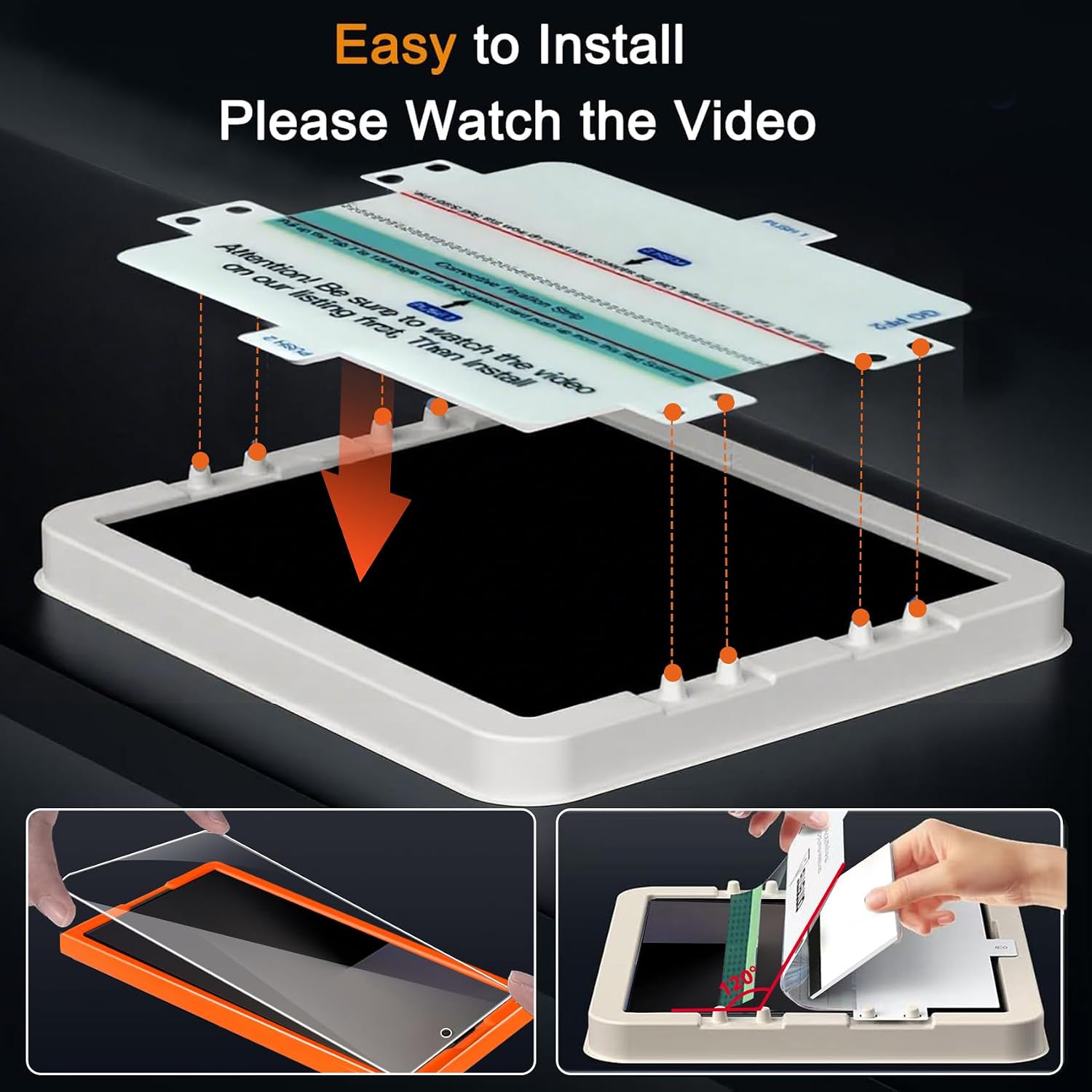 Detalle de Milomdoi Galaxy Z Fold 8 Ultra/Z Fold 7 Screen Protector, 9-Piece Kit
