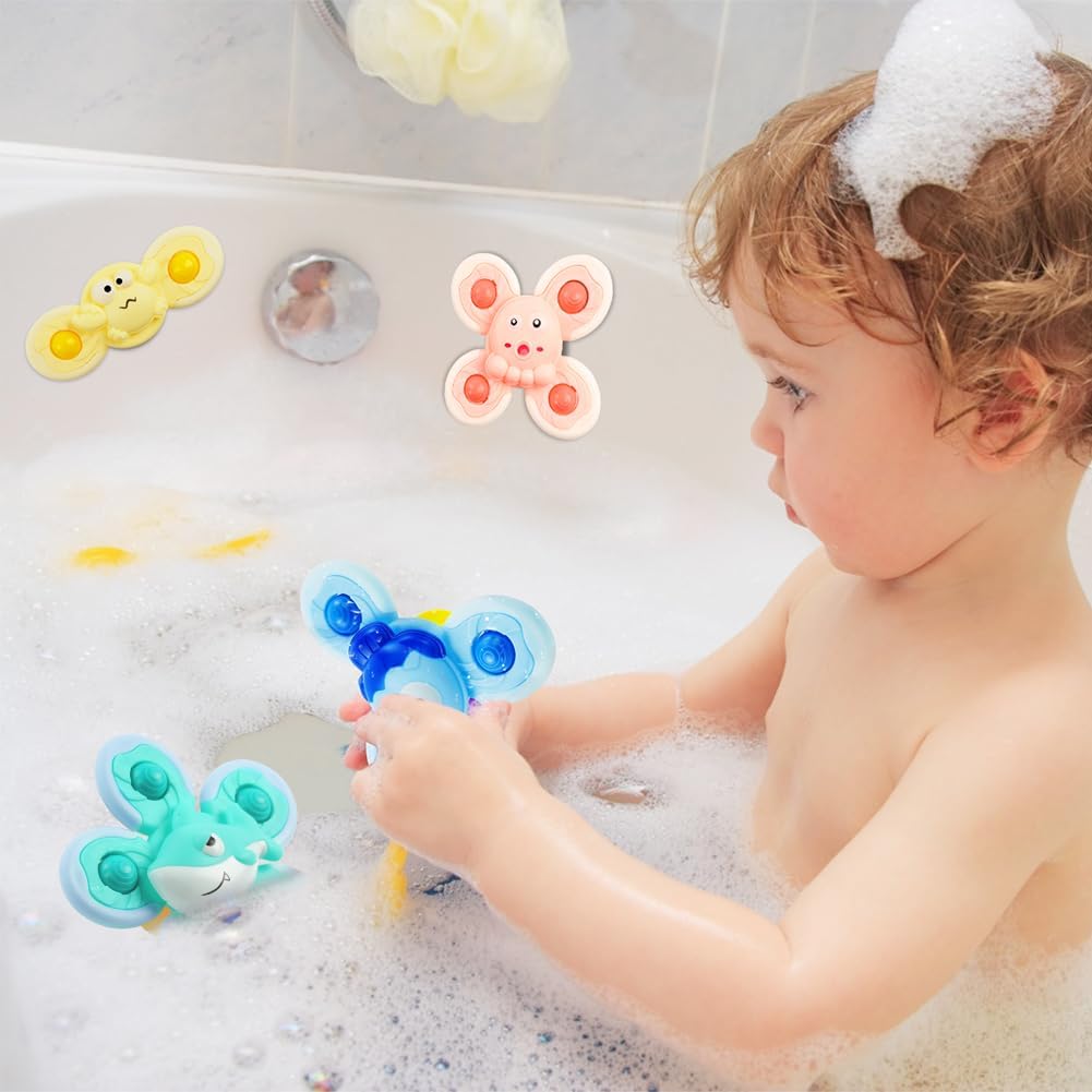 Thumbnail 6 de Vicloon Giocattolo a Ventosa per Bambini – Set di 4 Giochini Sensoriali per Bagno (Oceano)