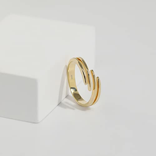 Thumbnail 3 de Meissa Calin Embrace, bague réglable en argent 925 pour femme