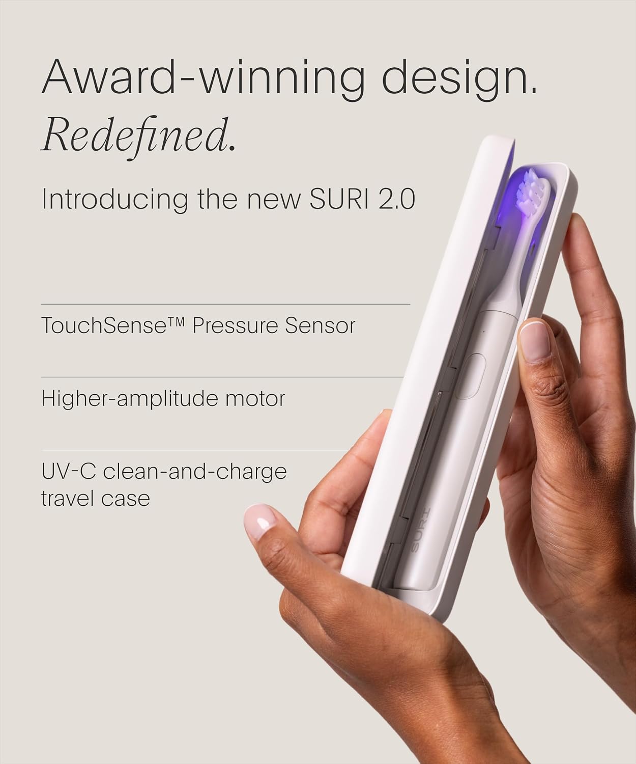 Detalle 2 de SURI 2.0 Electric toothbrush 1 Month+ 🪥