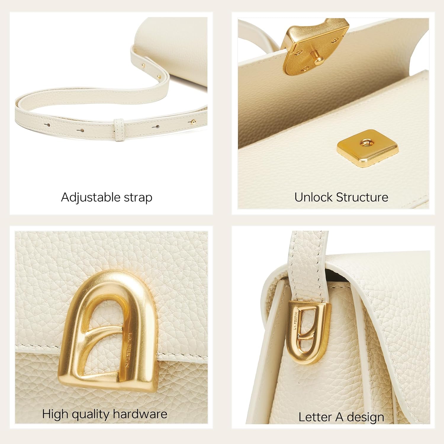 Detalle 1 de LA FESTIN Shoulder Purse with Adjustable Strap