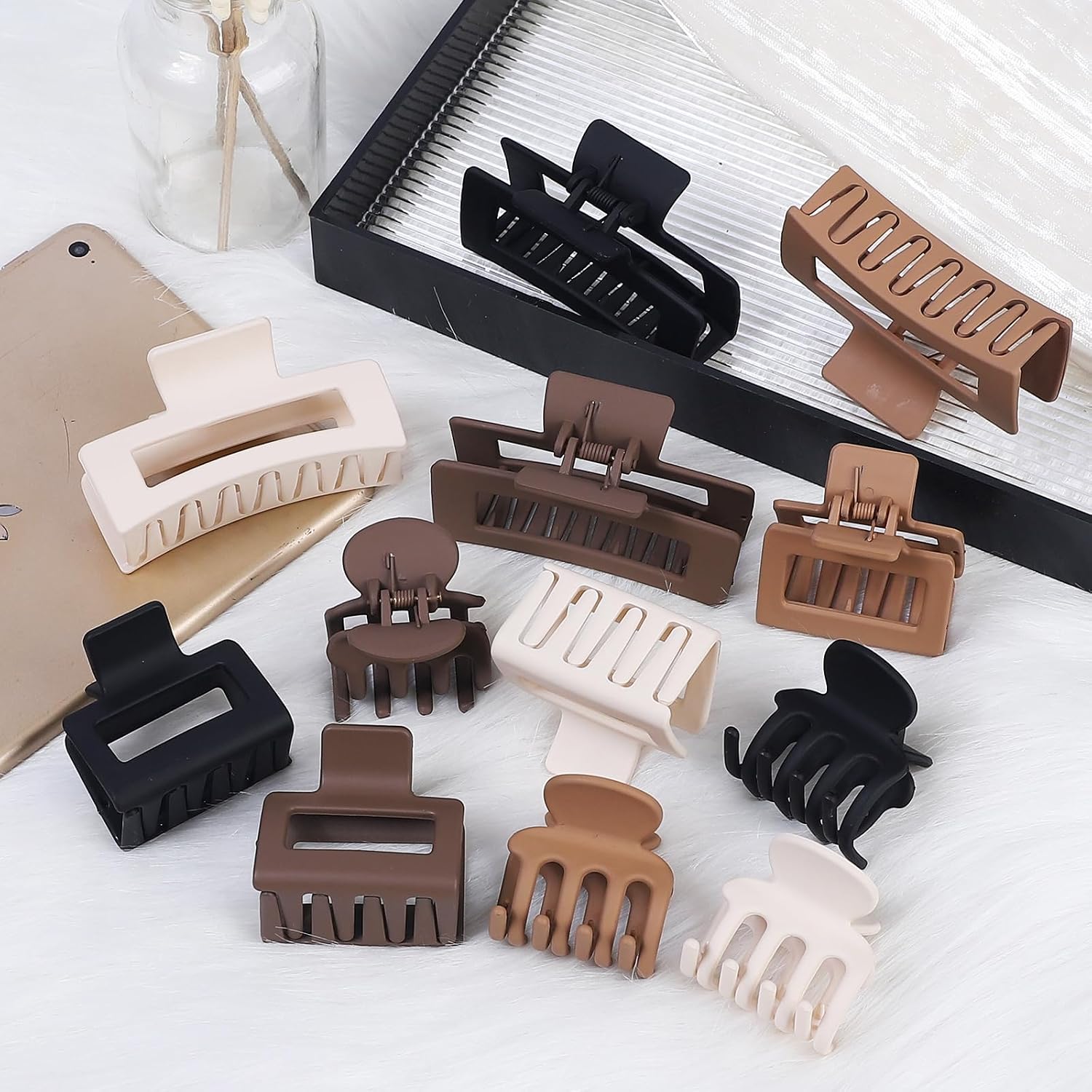 Thumbnail 4 de SMKSL 3-Style Hair Clips, 12 Pcs ⚙