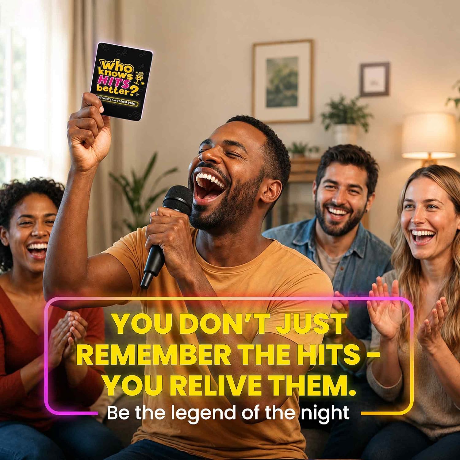 Detalle de Music Trivia Card Game with 500+ Questions