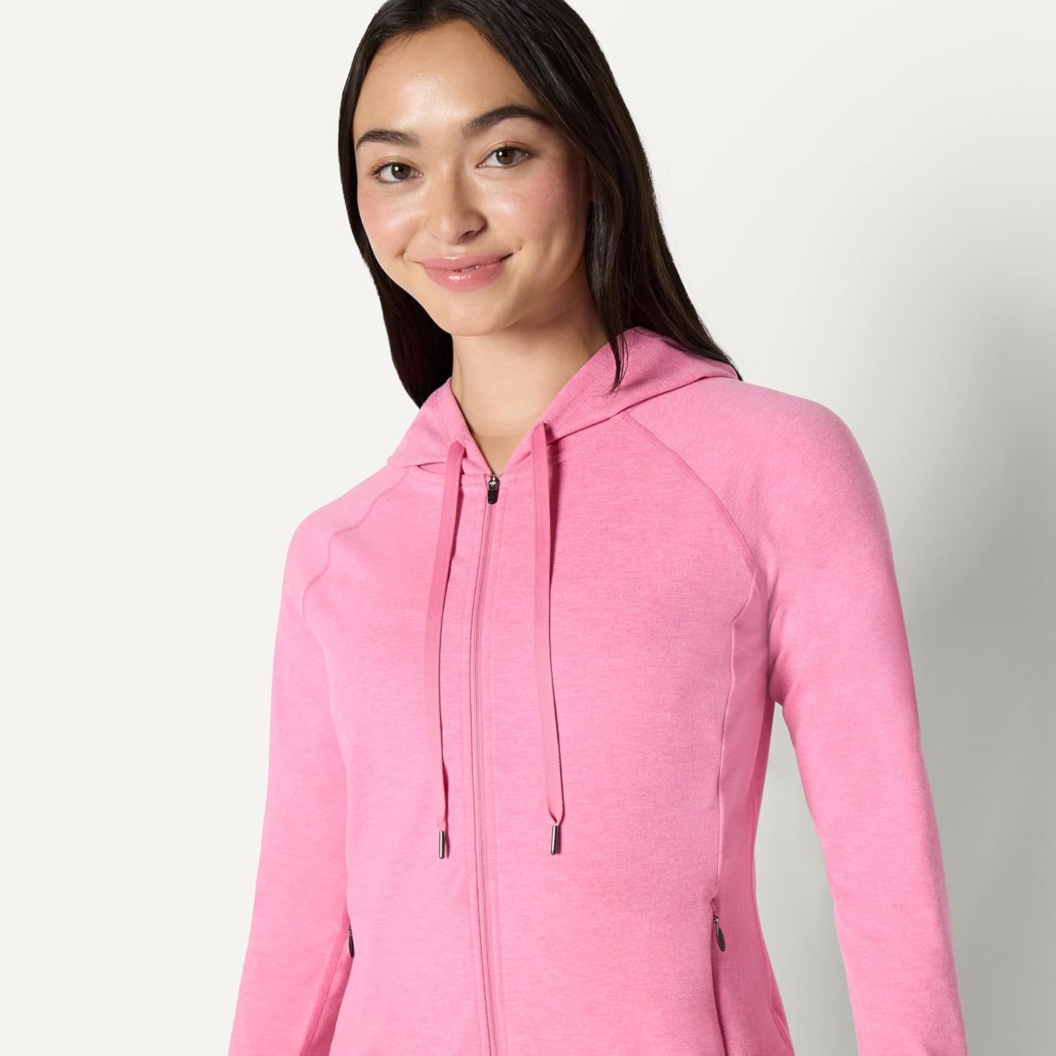 Detalle 2 de Amazon Essentials Women's Athletic Soft Performance Lightweight Zip Up Hoodie Jacket