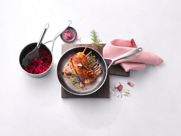 Detalle 2 de ZWILLING バイタリティ 66470-260 ステンレスフライパン 26cm IH・ガス対応