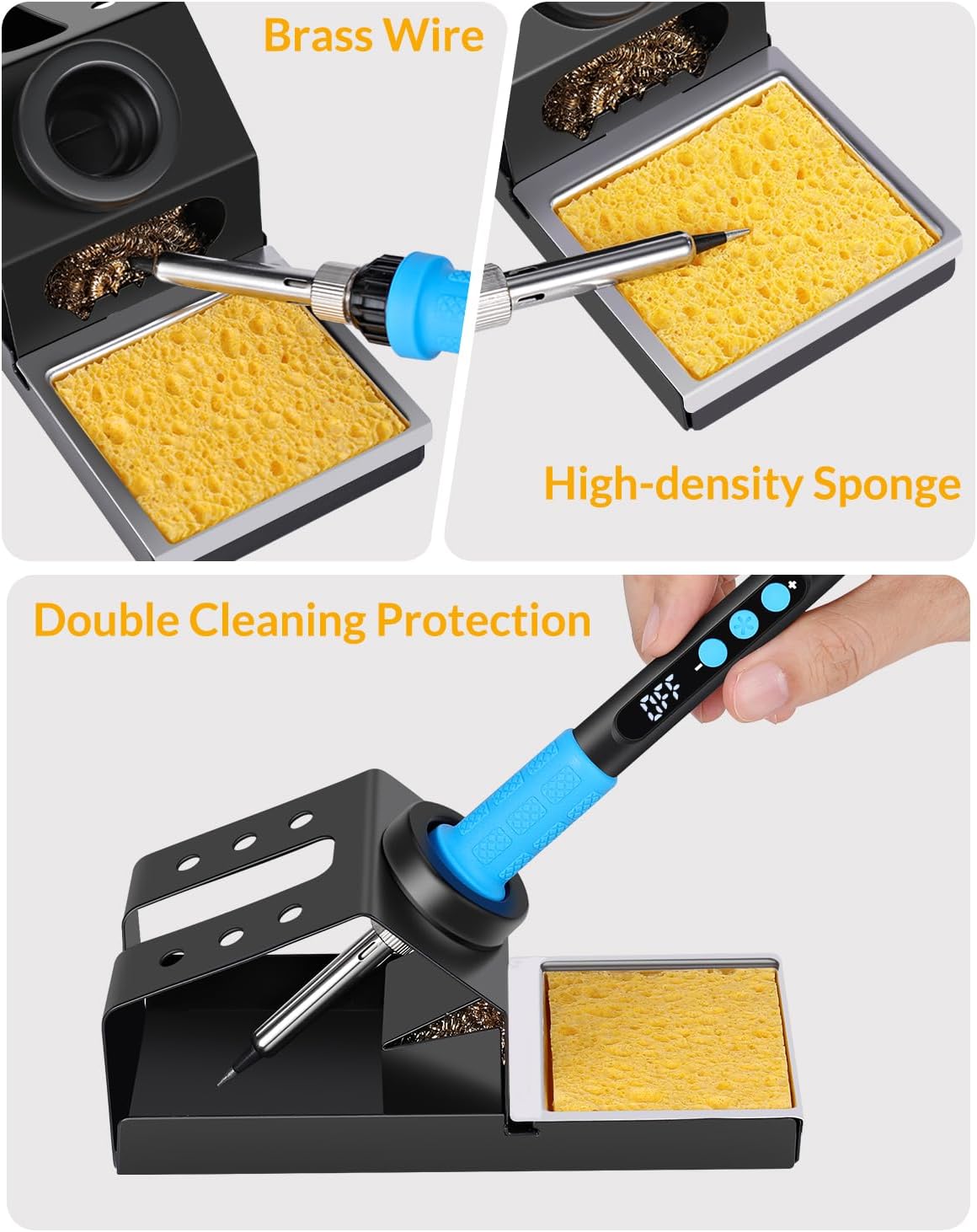Thumbnail 2 de Soldering Iron Kit with 100W Power and Digital Temperature Control